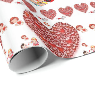 Valentinstag Wrapping Paper Geschenkpapier