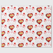 Valentinstag Wrapping Paper Geschenkpapier (Flach)