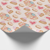 Valentinstag Wrapping Paper Geschenkpapier (Ecke)