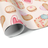 Valentinstag Wrapping Paper Geschenkpapier (Rolleneckpunkt)