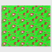 Valentinstag Wrapping Paper Geschenkpapier (Flach)