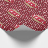 Valentinstag Wrapping Paper Geschenkpapier (Ecke)