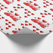 Valentinstag Wrapping Paper Geschenkpapier (Ecke)