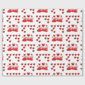 Valentinstag Wrapping Paper Geschenkpapier (Flach)