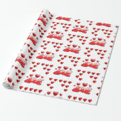 Valentinstag Wrapping Paper Geschenkpapier (Ungerollt)