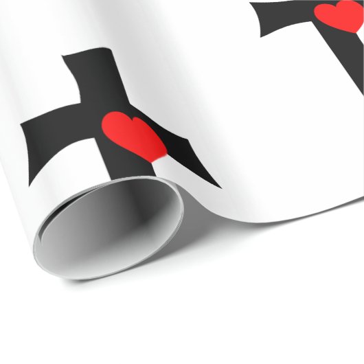 Valentinstag Wrapping Paper Geschenkpapier (Rolleneckpunkt)