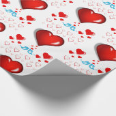 Valentinstag Wrapping Paper Geschenkpapier (Ecke)