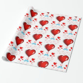 Valentinstag Wrapping Paper Geschenkpapier (Ungerollt)