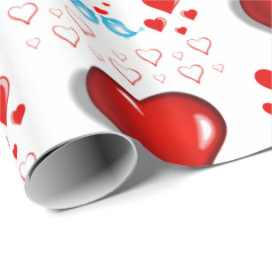 Valentinstag Wrapping Paper Geschenkpapier