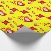 Valentinstag Wrapping Paper Geschenkpapier (Ecke)