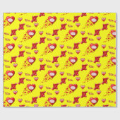 Valentinstag Wrapping Paper Geschenkpapier (Flach)