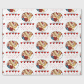 Valentinstag Wrapping Paper Geschenkpapier (Flach)