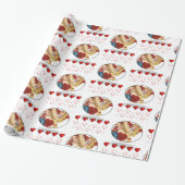Valentinstag Wrapping Paper Geschenkpapier (Ungerollt)