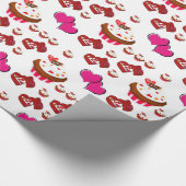 Valentinstag Wrapping Paper Geschenkpapier (Ecke)