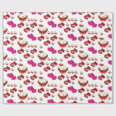 Valentinstag Wrapping Paper Geschenkpapier (Flach)