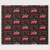 Valentinstag Wrapping Paper Geschenkpapier (Flach)