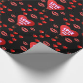 Valentinstag Wrapping Paper Geschenkpapier (Ecke)