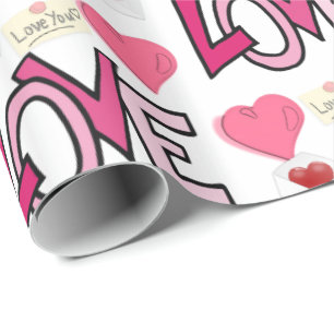 Valentinstag Wrapping Paper Geschenkpapier