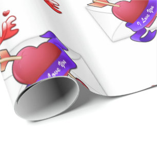 Valentinstag Wrapping Paper Geschenkpapier