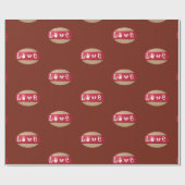 Valentinstag Wrapping Paper Geschenkpapier (Flach)