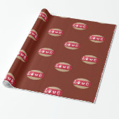 Valentinstag Wrapping Paper Geschenkpapier (Ungerollt)