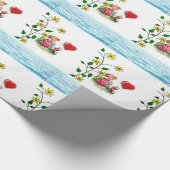 Valentinstag Wrapping Paper Geschenkpapier (Ecke)