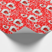 Valentinstag Wrapping Paper Geschenkpapier (Ecke)