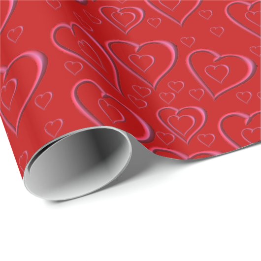 Valentinstag Wrapping Paper Geschenkpapier (Rolleneckpunkt)