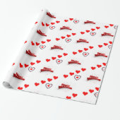 Valentinstag Wrapping Paper Geschenkpapier (Ungerollt)