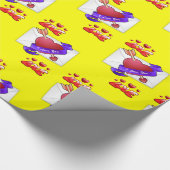 Valentinstag Wrapping Paper Geschenkpapier (Ecke)