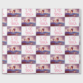 Valentinstag Wrapping Paper Geschenkpapier (Flach)
