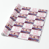 Valentinstag Wrapping Paper Geschenkpapier (Ungerollt)
