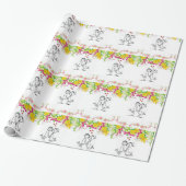 Valentinstag Wrapping Paper Geschenkpapier (Ungerollt)