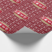 Valentinstag Wrapping Paper Geschenkpapier (Ecke)