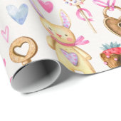 Valentinstag Wrapping Paper Geschenkpapier (Rolleneckpunkt)