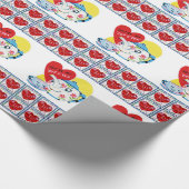 Valentinstag Wrapping Paper Geschenkpapier (Ecke)
