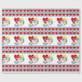 Valentinstag Wrapping Paper Geschenkpapier (Flach)