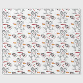 Valentinstag Wrapping Paper Geschenkpapier (Flach)