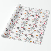 Valentinstag Wrapping Paper Geschenkpapier (Ungerollt)