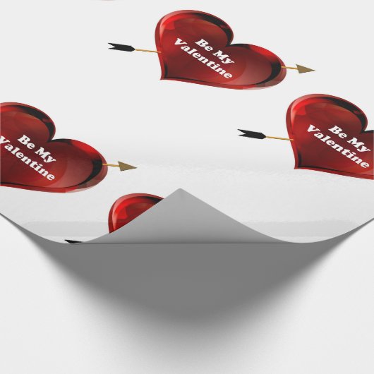 Valentinstag Wrapping Paper Geschenkpapier (Ecke)