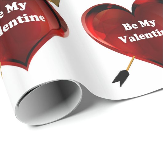 Valentinstag Wrapping Paper Geschenkpapier (Rolleneckpunkt)