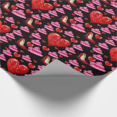 Valentinstag Wrapping Paper Geschenkpapier (Ecke)