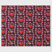 Valentinstag Wrapping Paper Geschenkpapier (Flach)