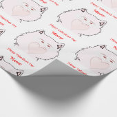 Valentinstag Wrapping Paper Geschenkpapier (Ecke)