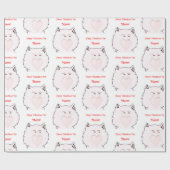 Valentinstag Wrapping Paper Geschenkpapier (Flach)