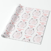 Valentinstag Wrapping Paper Geschenkpapier (Ungerollt)