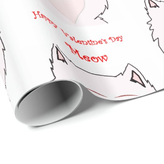 Valentinstag Wrapping Paper Geschenkpapier (Rolleneckpunkt)