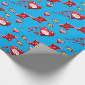 Valentinstag Wrapping Paper Geschenkpapier (Ecke)