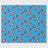 Valentinstag Wrapping Paper Geschenkpapier (Flach)