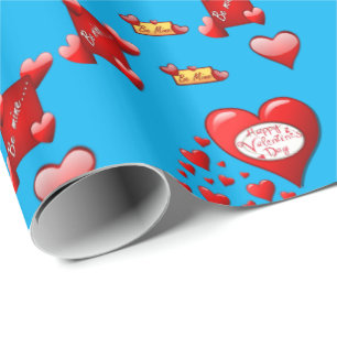 Valentinstag Wrapping Paper Geschenkpapier